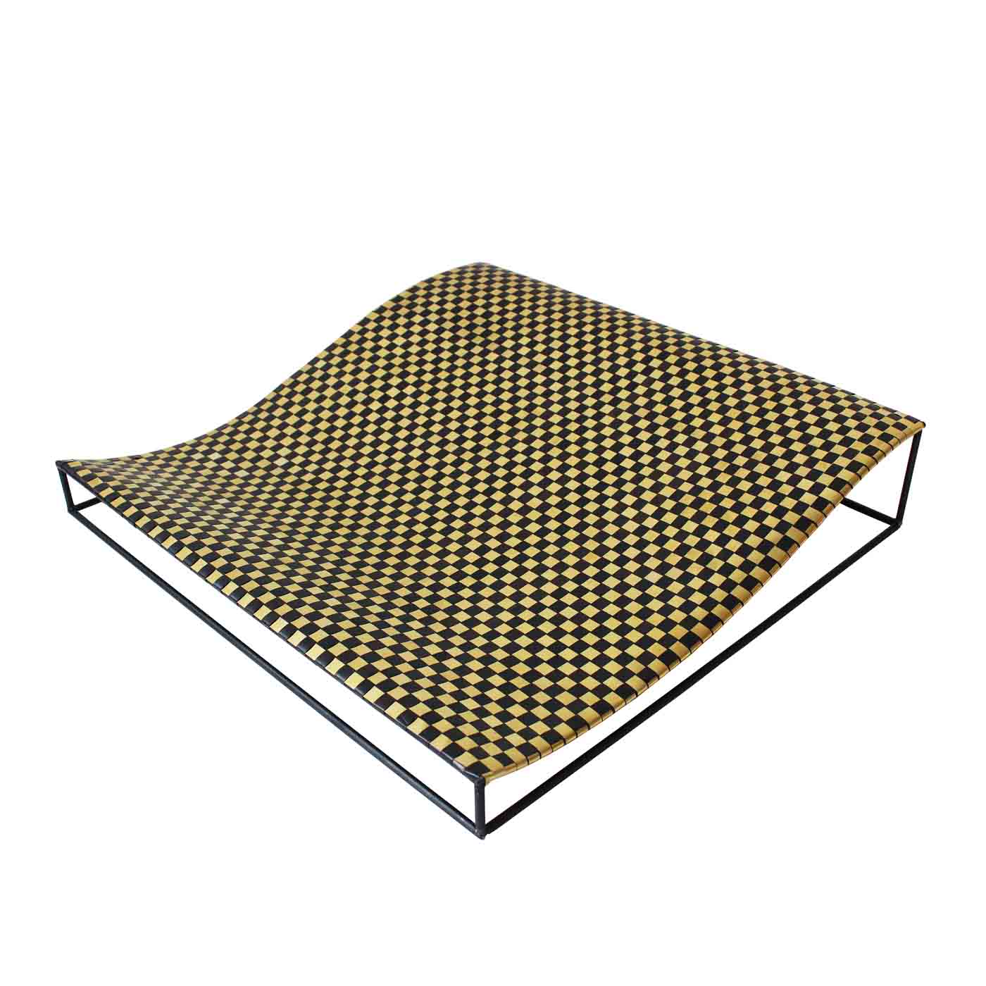 Three Dimensional Woven Brass and Copper Form